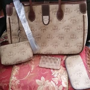 Dooney Bourke brief case set